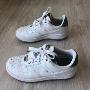 NIke Air Force “Jade” shoes